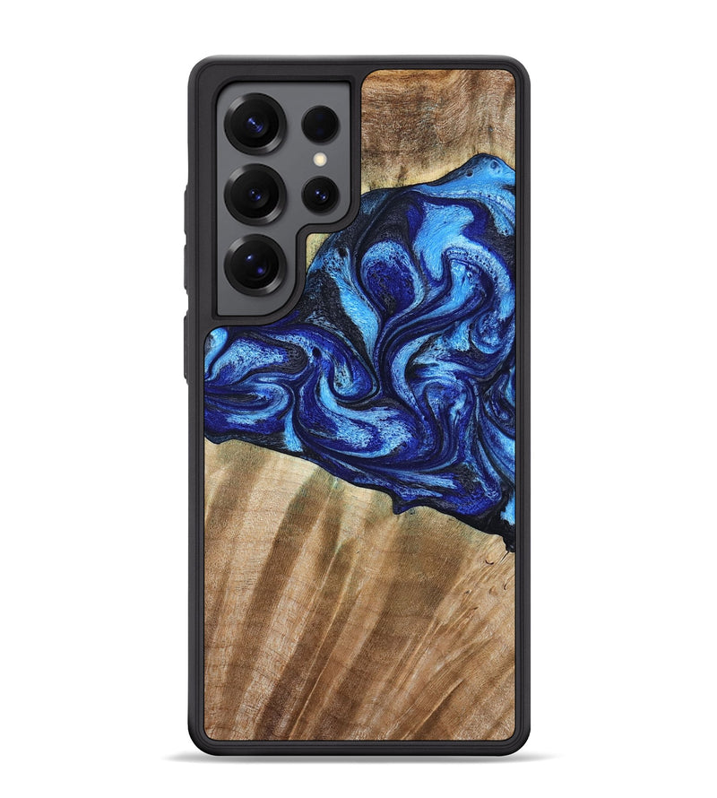 Galaxy S25 Ultra Wood Phone Case - Evan (Blue, 792764)