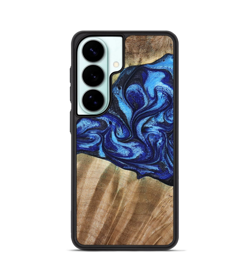 Galaxy S26 Wood Phone Case - Evan (Blue, 792764)