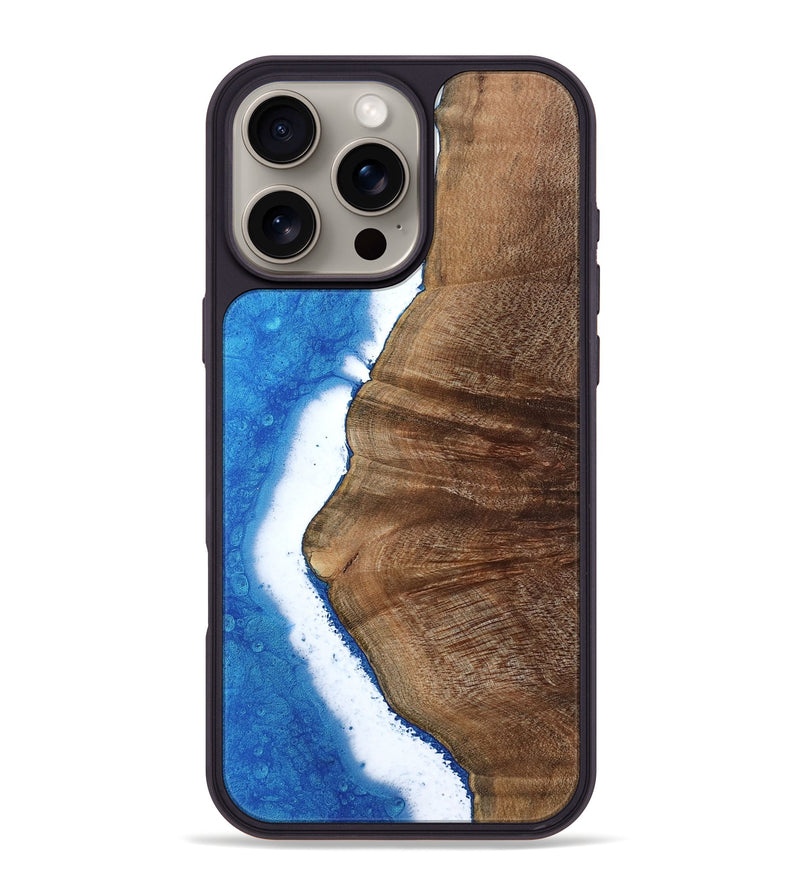iPhone 16 Pro Max Wood Phone Case - Theda (Coastal, 792772)