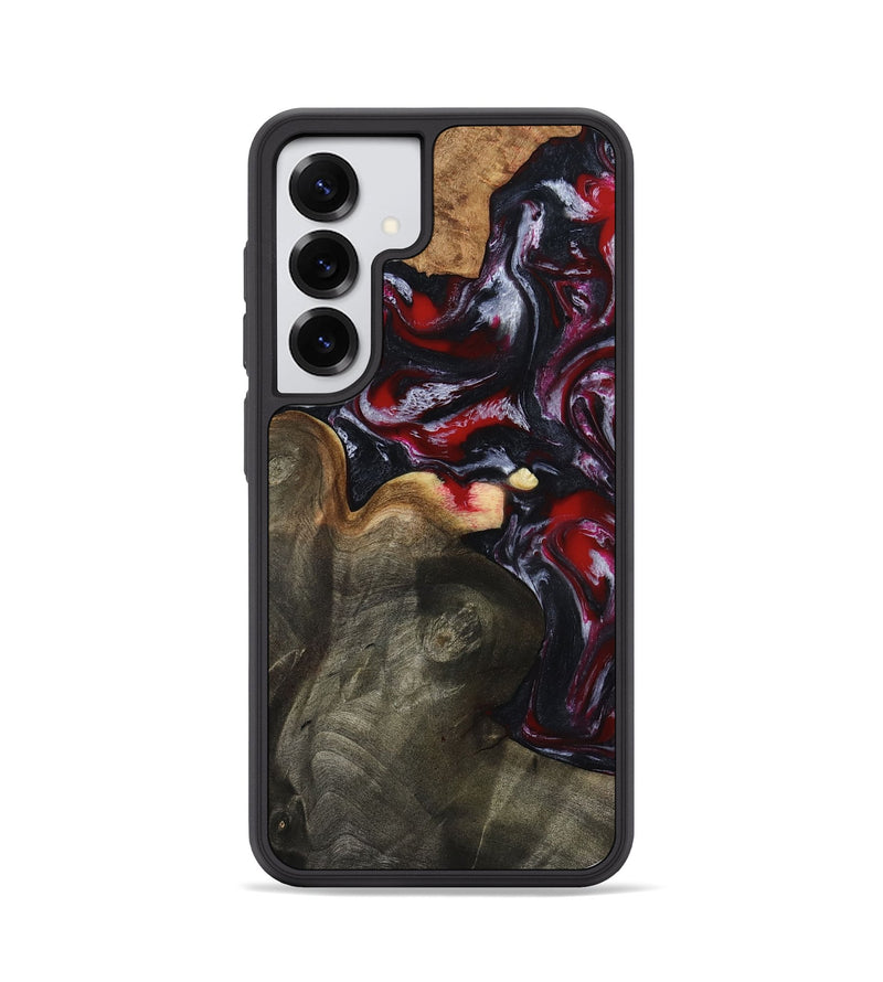 Galaxy S25 Wood Phone Case - Brittny (Red, 792800)