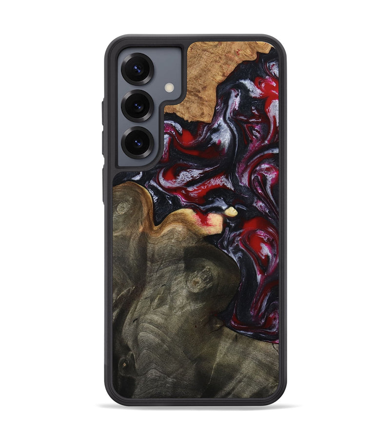 Galaxy S25 Plus Wood Phone Case - Brittny (Red, 792800)