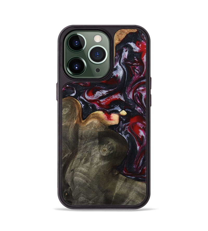 iPhone 13 Pro Wood Phone Case - Brittny (Red, 792800)
