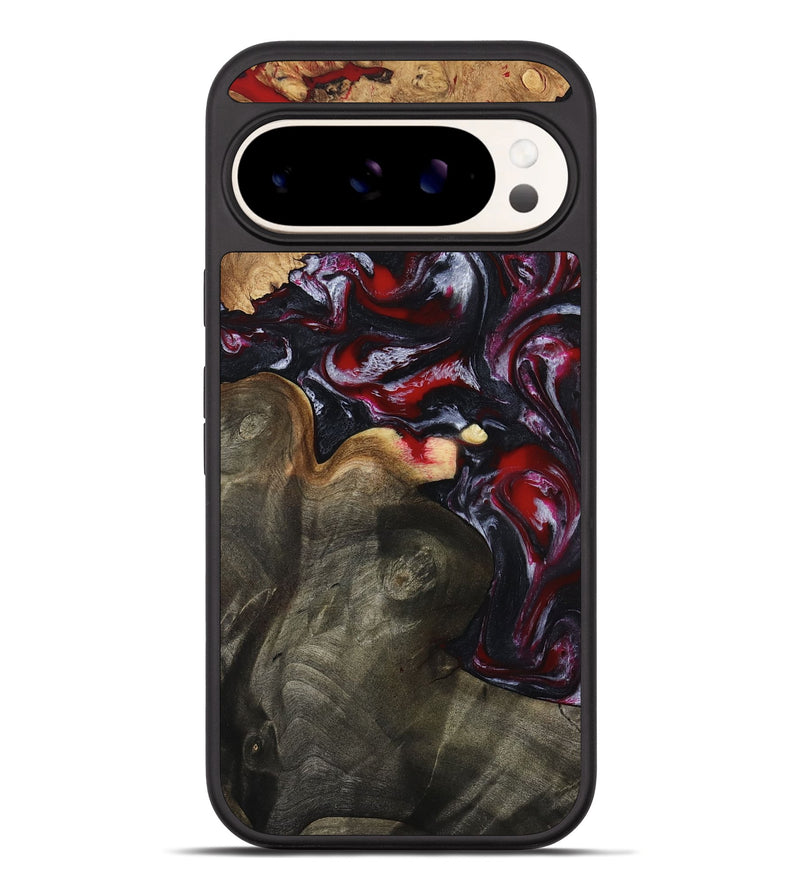 Pixel 10 Pro XL Wood Phone Case - Brittny (Red, 792800)