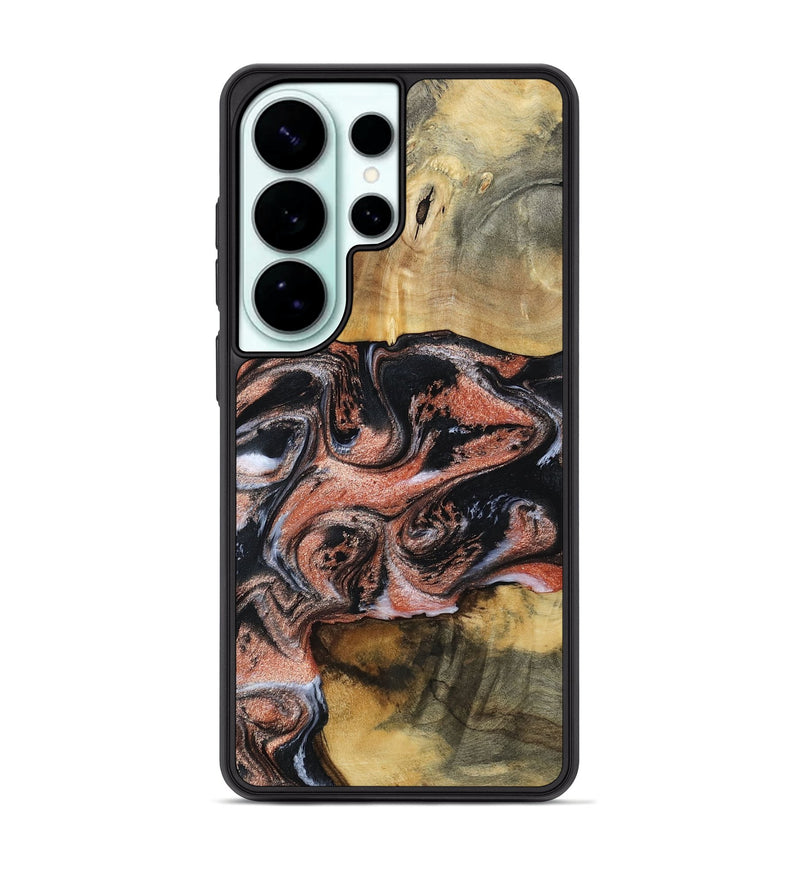 Galaxy S26 Ultra Wood Phone Case - Tanika (Black & White, 792806)