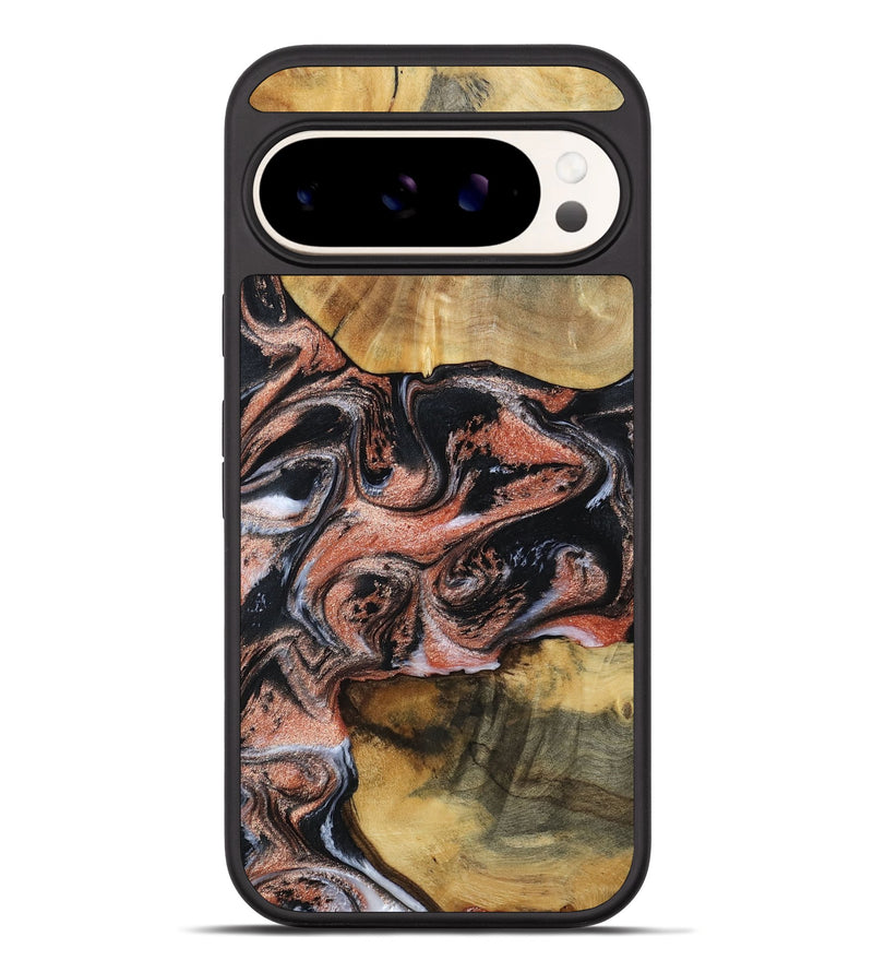 Pixel 10 Pro XL Wood Phone Case - Tanika (Black & White, 792806)