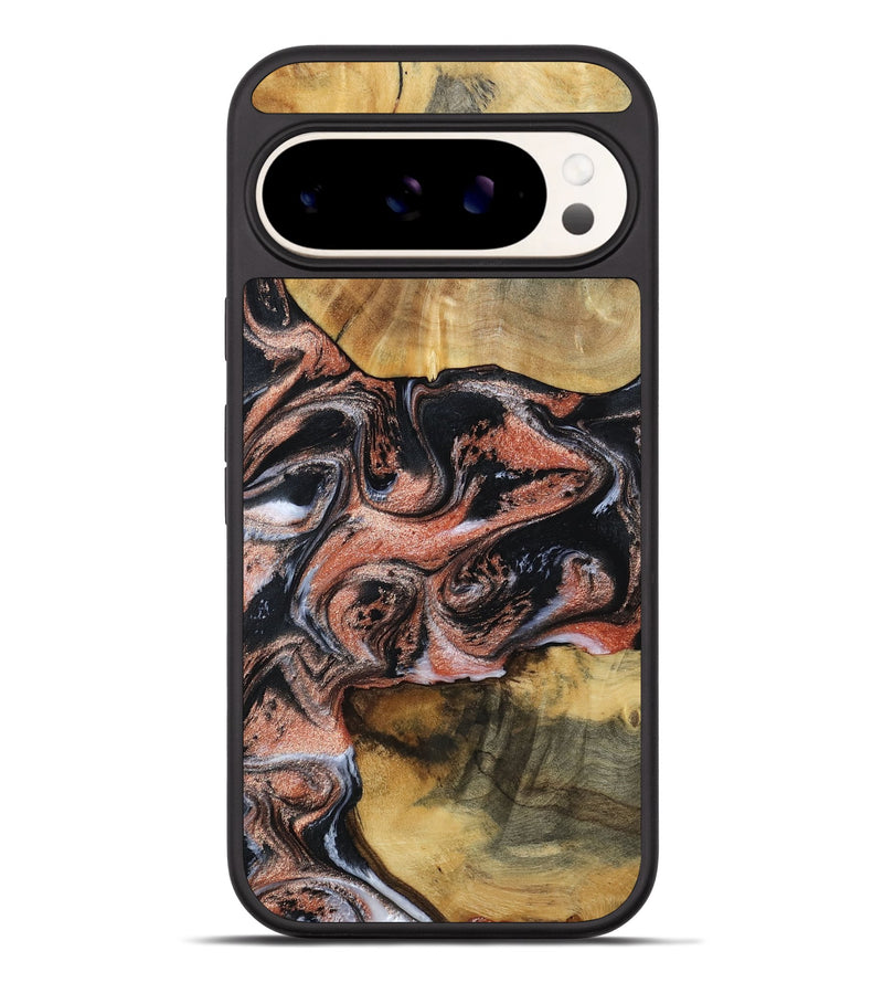 Pixel 9 Pro XL Wood Phone Case - Tanika (Black & White, 792806)