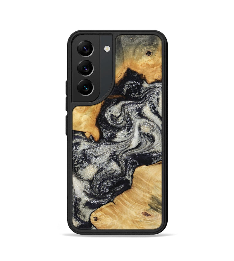 Galaxy S22 Wood Phone Case - Raleigh (Black & White, 792810)