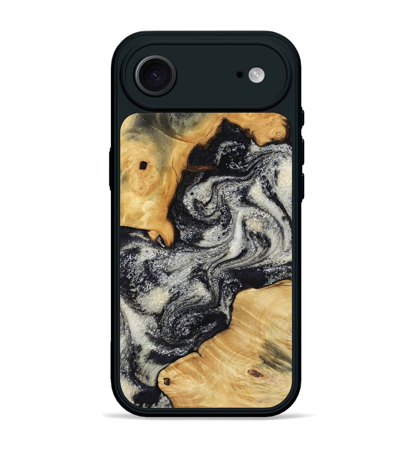 iPhone 17 Air Wood Phone Case - Raleigh (Black & White, 792810)