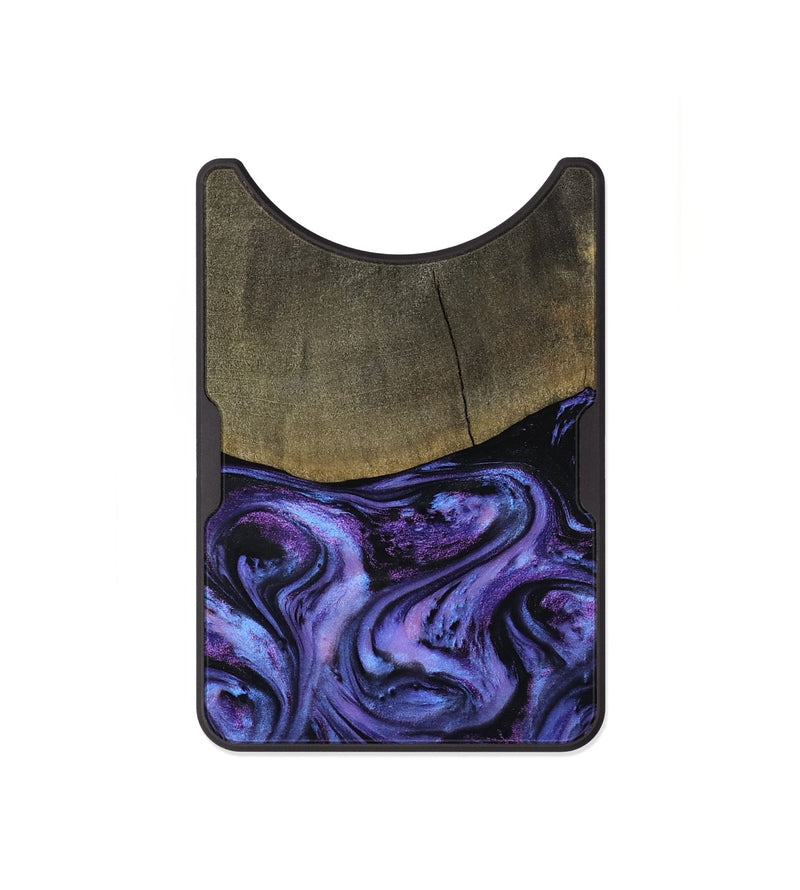 Alloy Wood Wallet - Elvira (Purple, 792827)