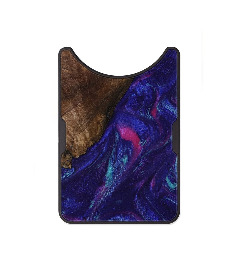 Alloy Wood Wallet - Abby (Purple, 792829)