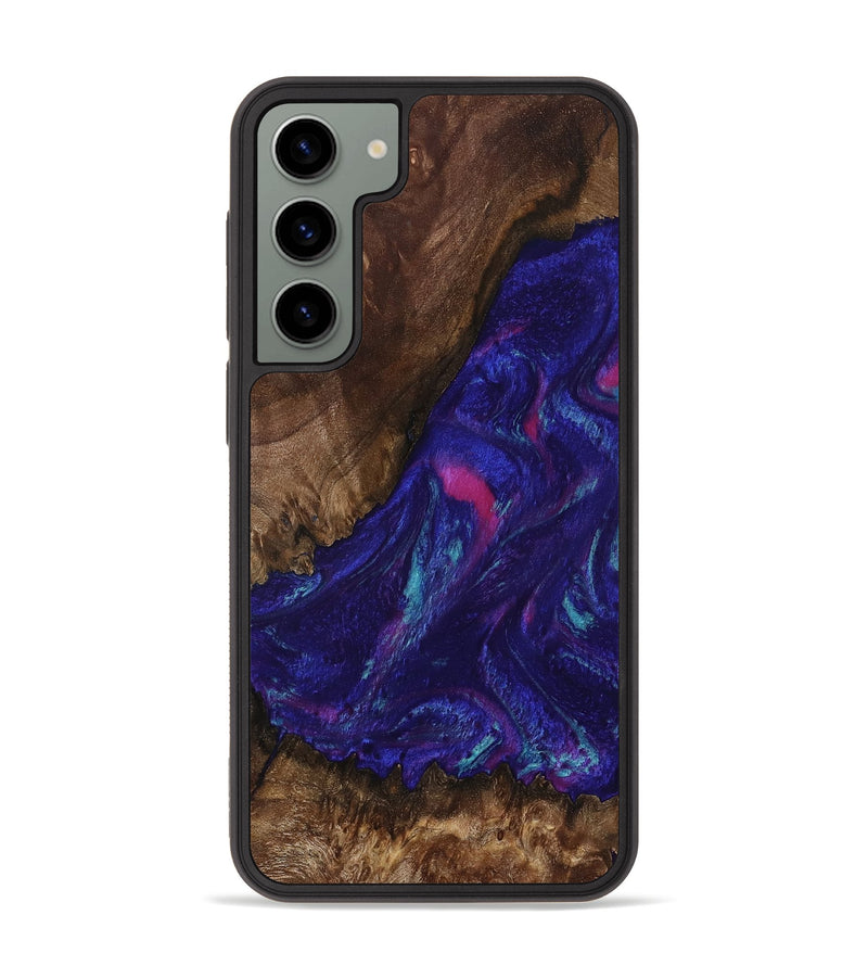 Galaxy S23 Plus Wood Phone Case - Abby (Purple, 792829)