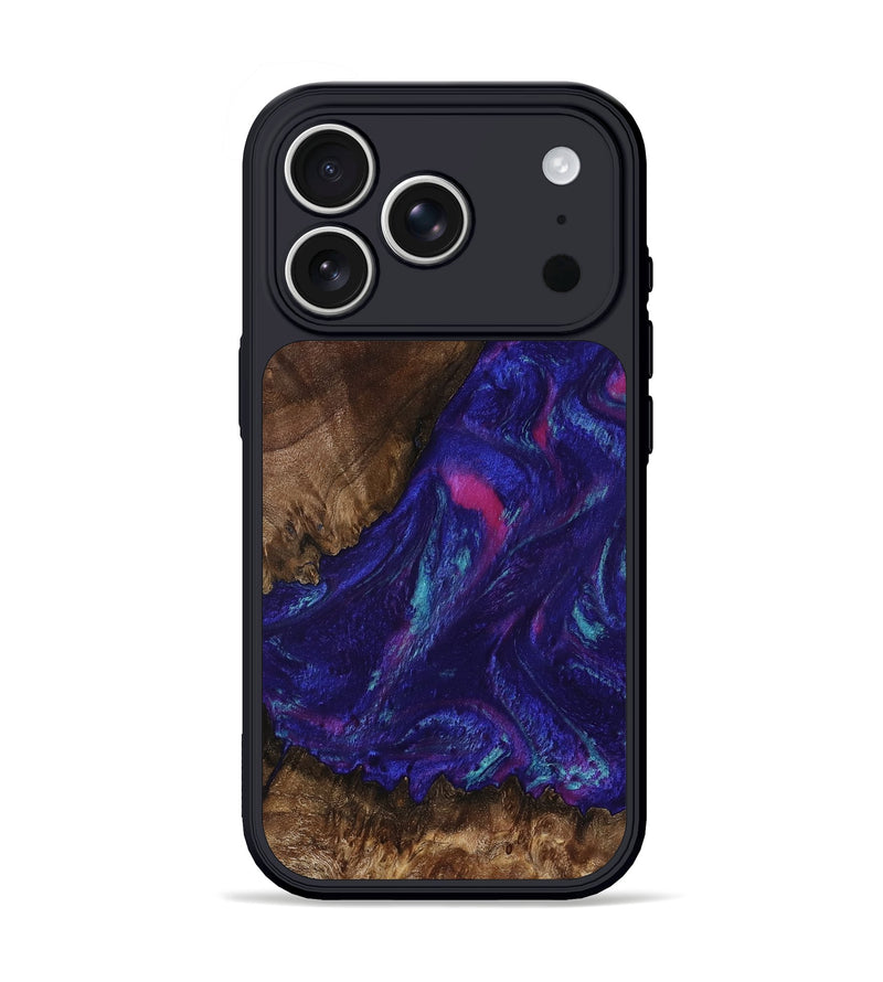 iPhone 17 Pro Wood Phone Case - Abby (Purple, 792829)
