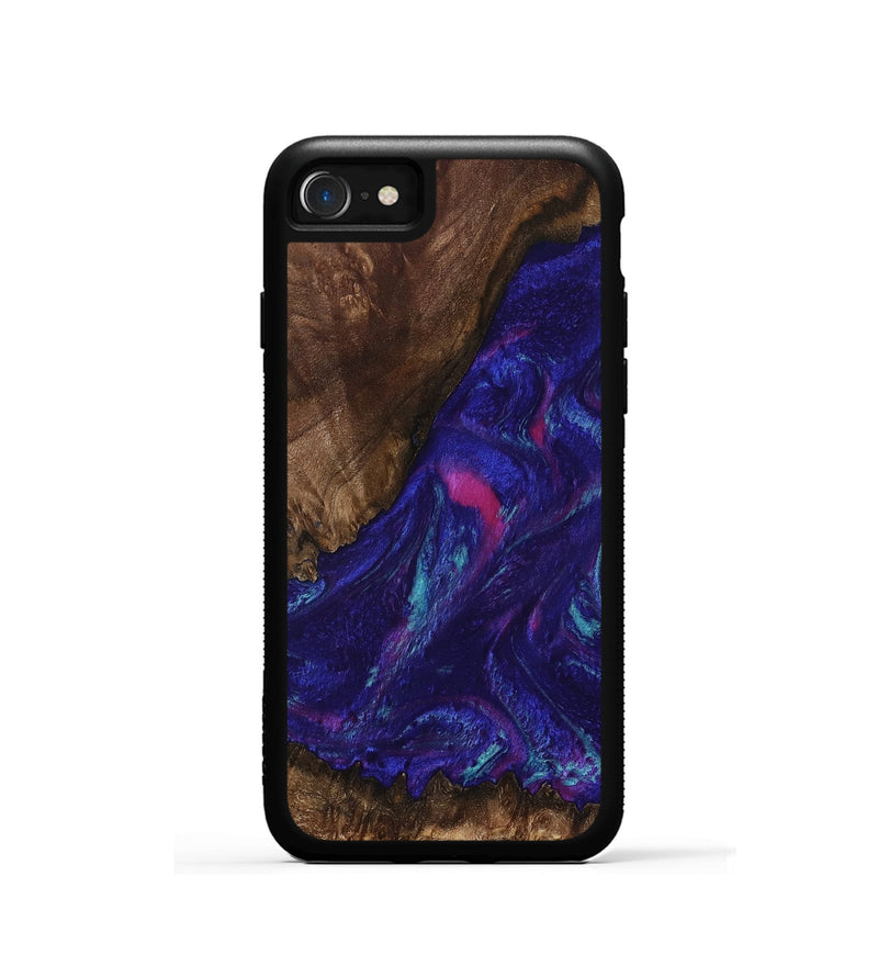 iPhone SE Wood Phone Case - Abby (Purple, 792829)