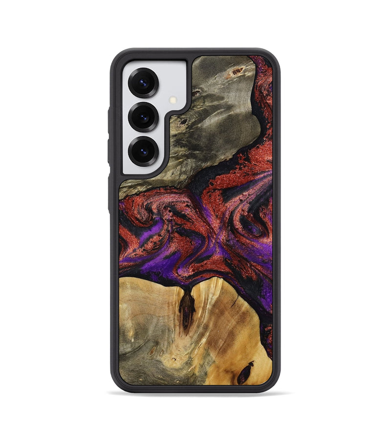 Galaxy S25 Wood Phone Case - Johanna (Purple, 792833)