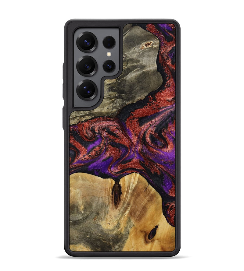 Galaxy S25 Ultra Wood Phone Case - Johanna (Purple, 792833)
