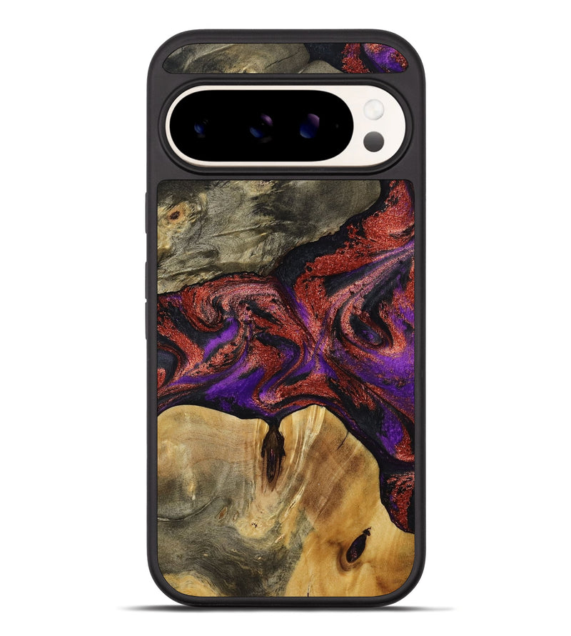 Pixel 10 Pro XL Wood Phone Case - Johanna (Purple, 792833)