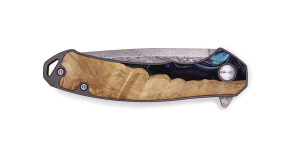 EDC Wood Pocket Knife - Payten (Purple, 792837)