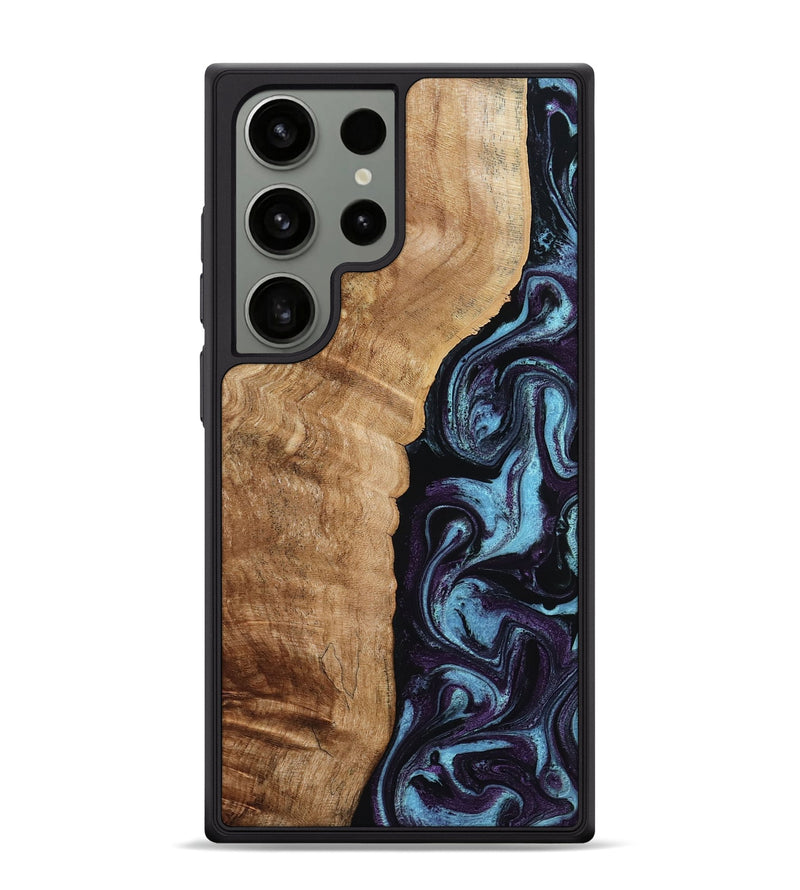 Galaxy S24 Ultra Wood Phone Case - Payten (Purple, 792837)