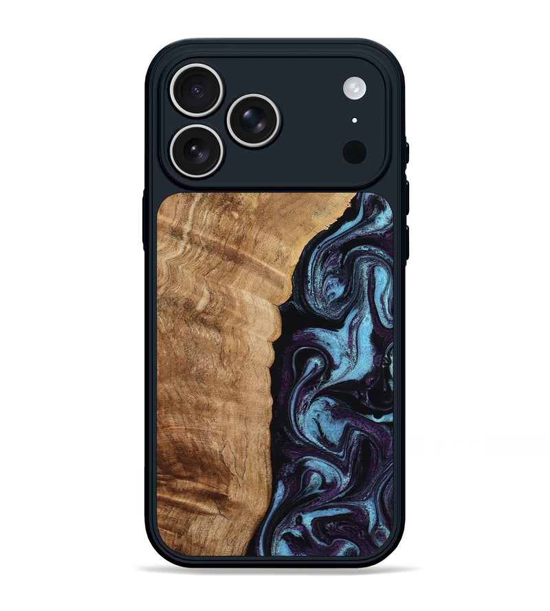 iPhone 17 Pro Max Wood Phone Case - Payten (Purple, 792837)