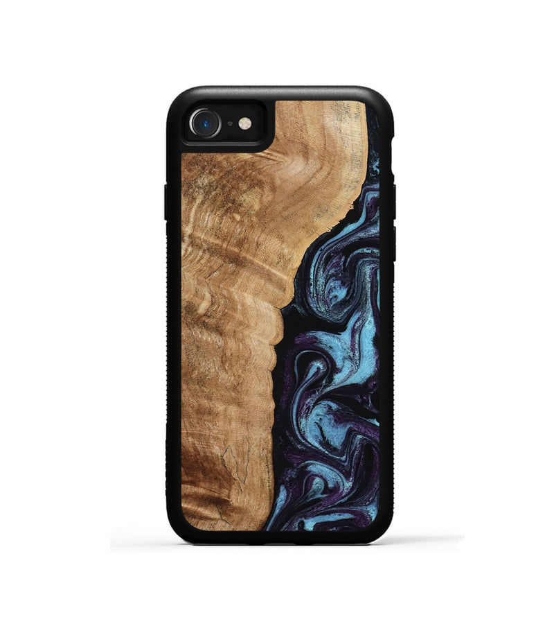 iPhone SE Wood Phone Case - Payten (Purple, 792837)