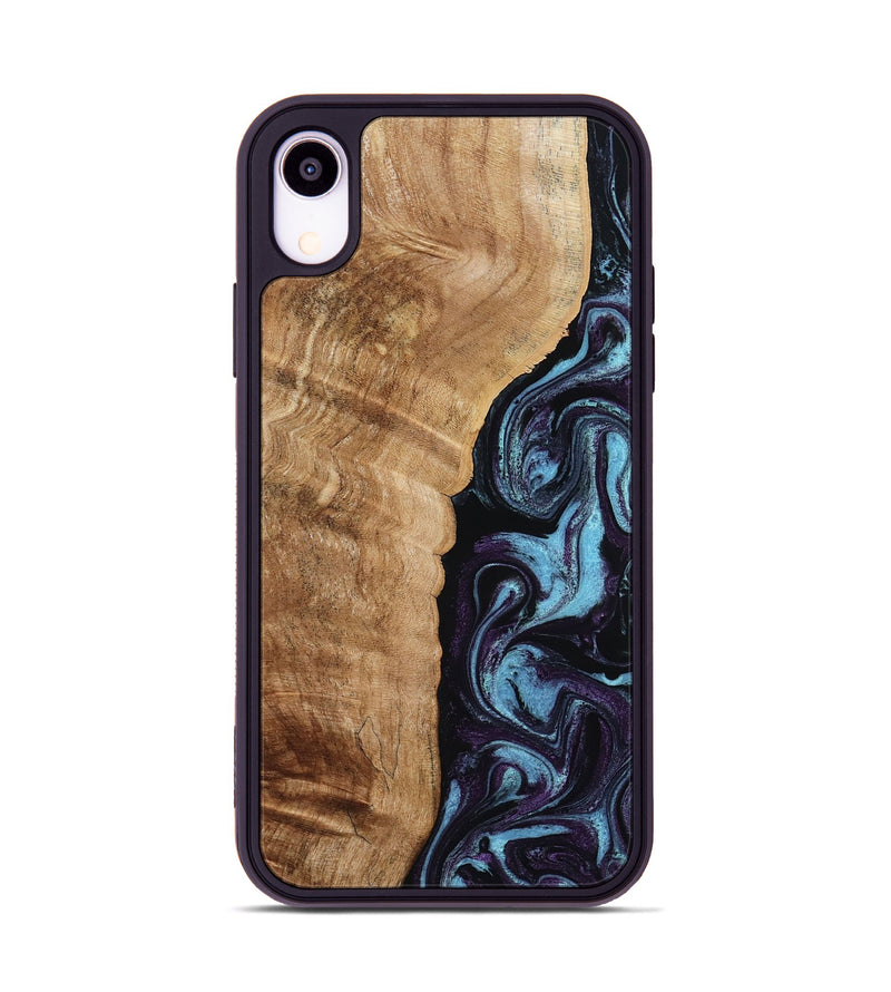 iPhone Xr Wood Phone Case - Payten (Purple, 792837)