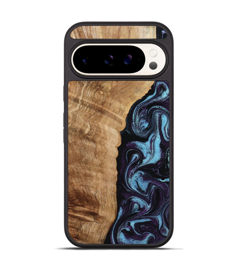 Pixel 9 Pro Wood Phone Case - Payten (Purple, 792837)
