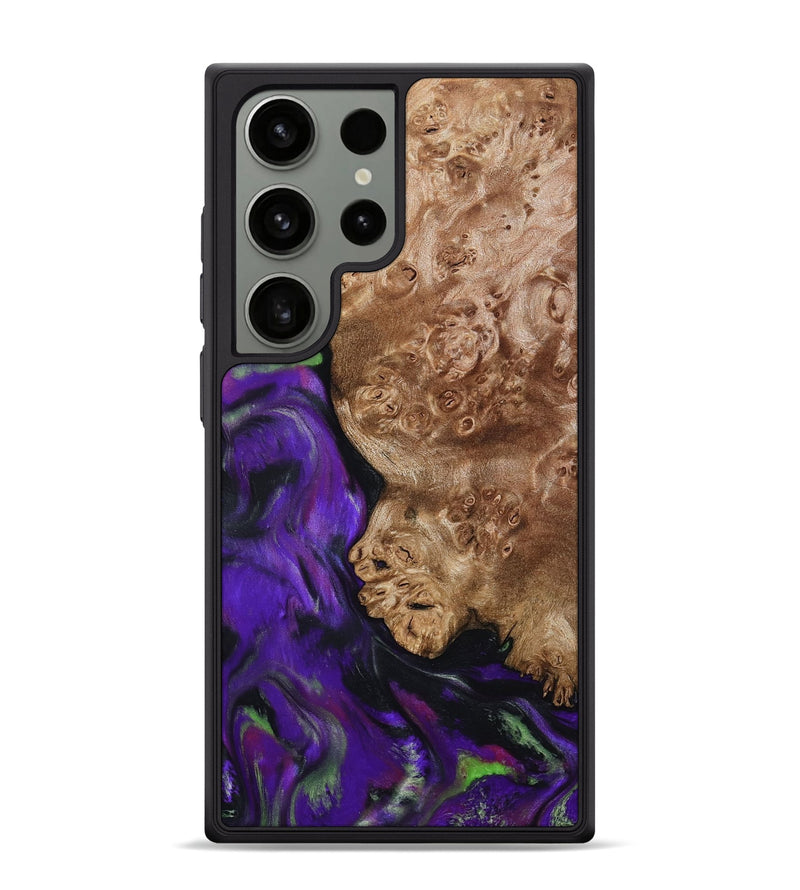 Galaxy S24 Ultra Wood Phone Case - Jacalyn (Purple, 792838)