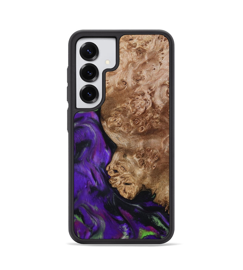 Galaxy S25 Wood Phone Case - Jacalyn (Purple, 792838)