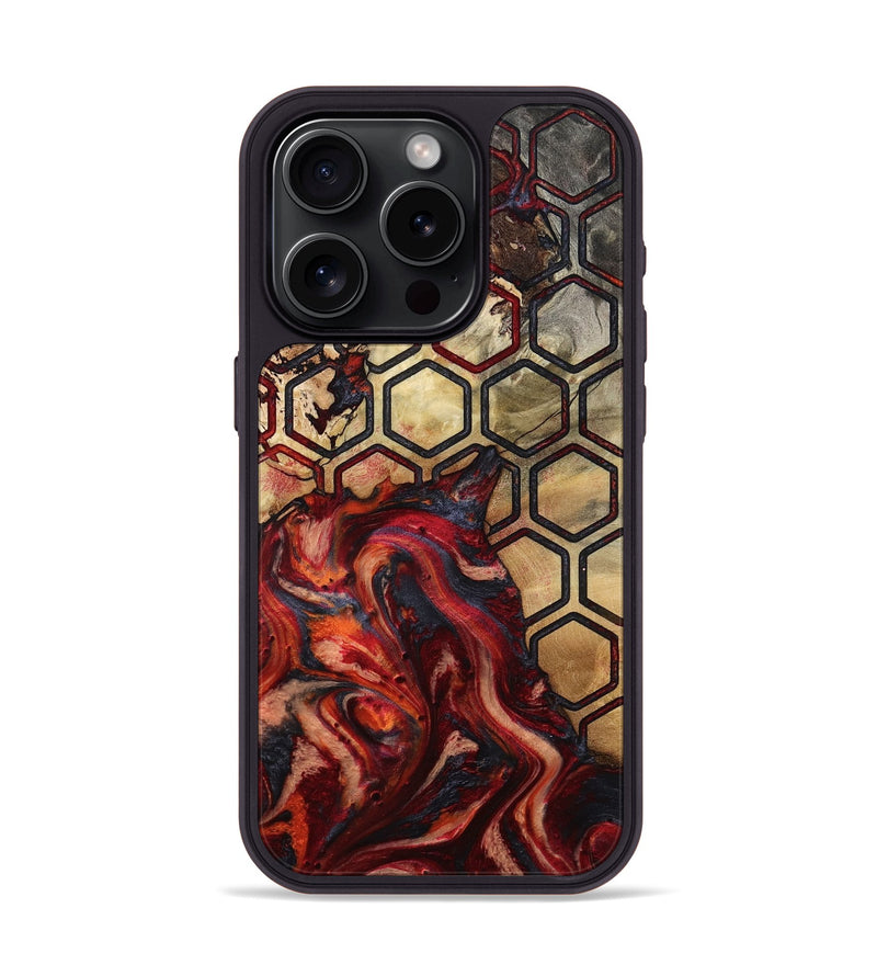 iPhone 15 Pro Wood Phone Case - Daleyza (Pattern, 792864)