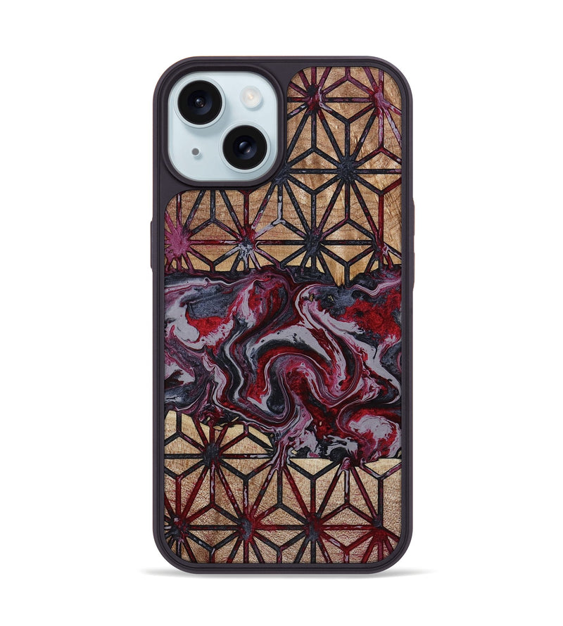 iPhone 15 Wood Phone Case - Reanna (Pattern, 792869)