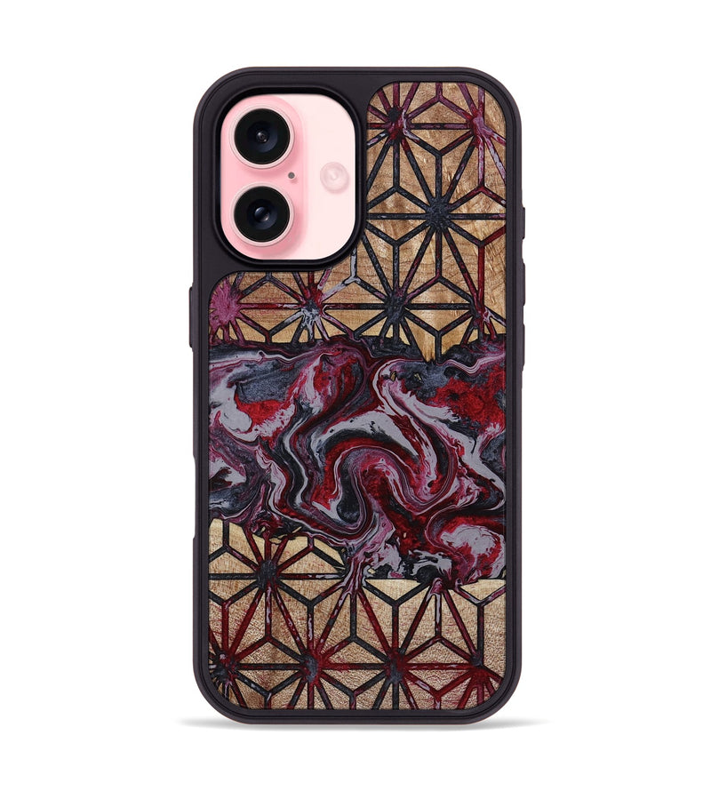 iPhone 16 Wood Phone Case - Reanna (Pattern, 792869)