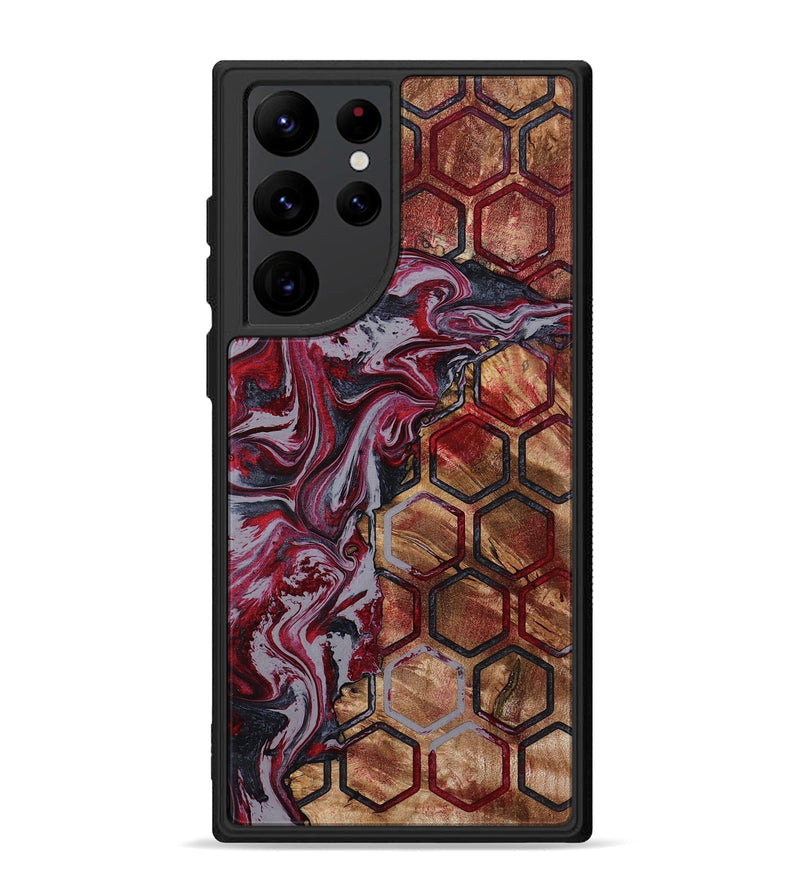 Galaxy S22 Ultra Wood Phone Case - Estell (Pattern, 792873)