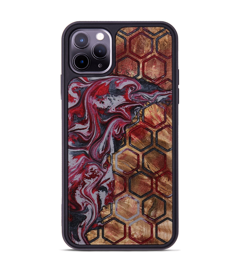 iPhone 11 Pro Max Wood Phone Case - Estell (Pattern, 792873)
