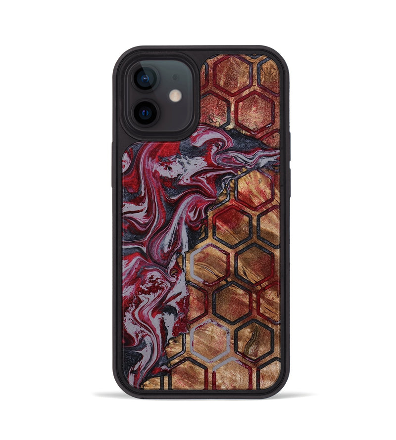 iPhone 12 Wood Phone Case - Estell (Pattern, 792873)