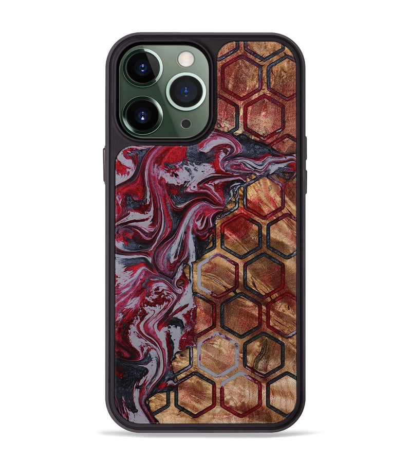 iPhone 13 Pro Max Wood Phone Case - Estell (Pattern, 792873)