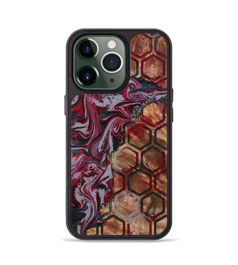 iPhone 13 Pro Wood Phone Case - Estell (Pattern, 792873)