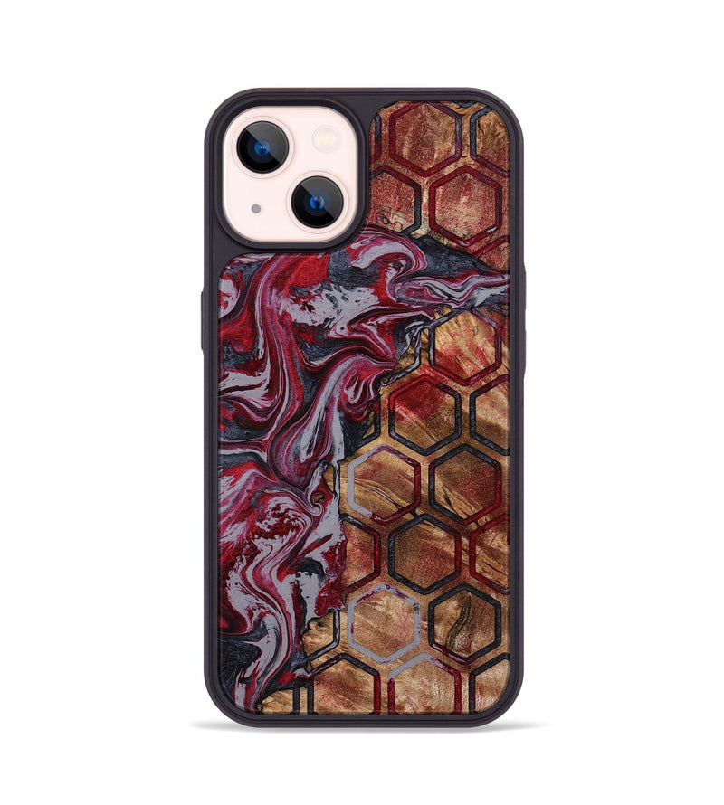 iPhone 14 Wood Phone Case - Estell (Pattern, 792873)
