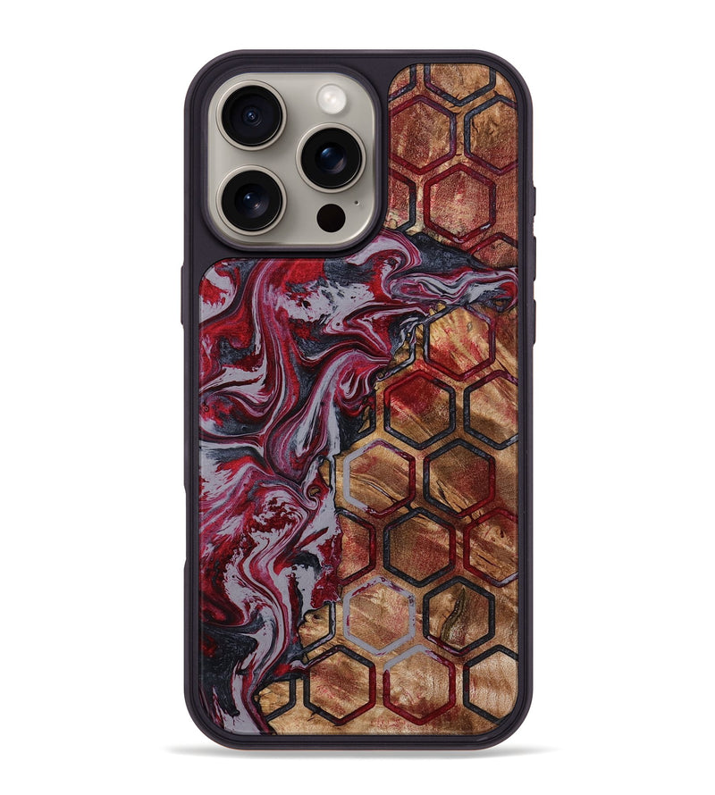 iPhone 16 Pro Max Wood Phone Case - Estell (Pattern, 792873)