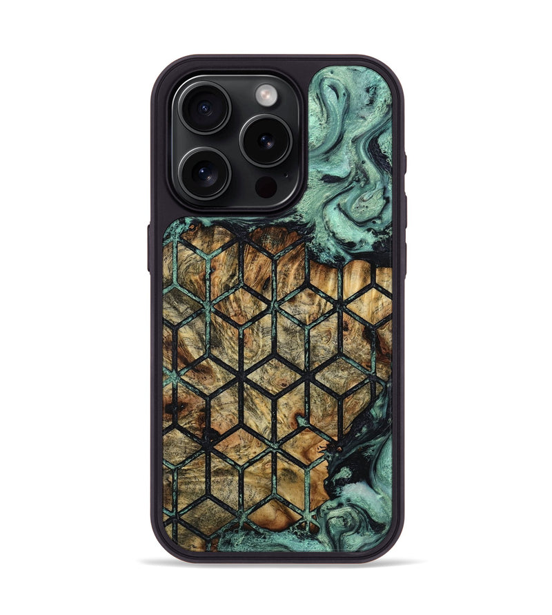iPhone 15 Pro Wood Phone Case - Vesta (Pattern, 792874)