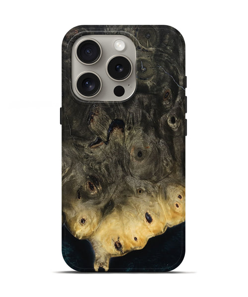 iPhone 16 Pro Wood Live Edge Phone Case - Ina (Wood Burl, 792914)