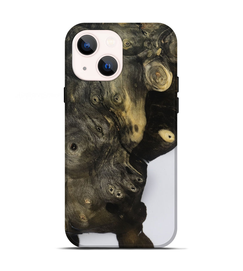 iPhone 13 Wood Live Edge Phone Case - Dorthy (Clear, 792926)