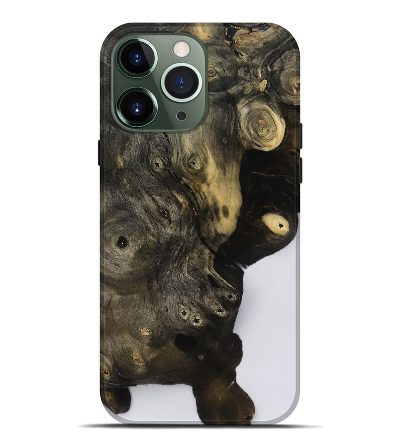 iPhone 13 Pro Max Wood Live Edge Phone Case - Dorthy (Clear, 792926)