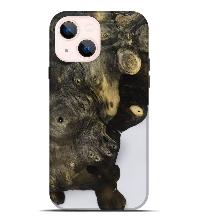 iPhone 14 Plus Wood Live Edge Phone Case - Dorthy (Clear, 792926)