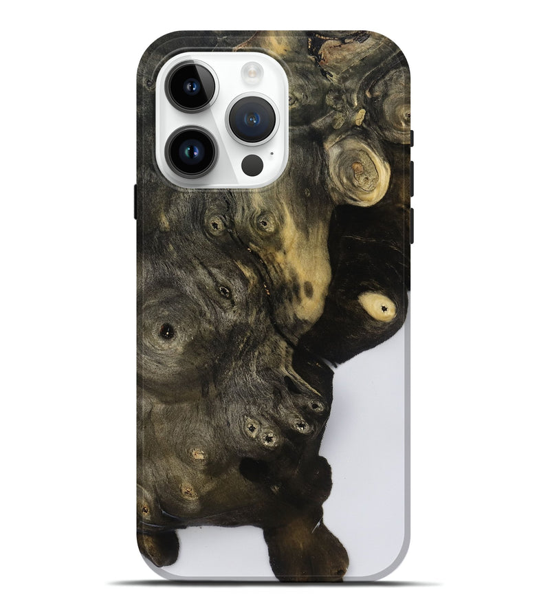 iPhone 15 Pro Max Wood Live Edge Phone Case - Dorthy (Clear, 792926)