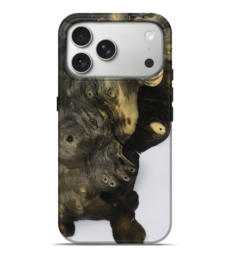 iPhone 17 Pro Max Wood Live Edge Phone Case - Dorthy (Clear, 792926)