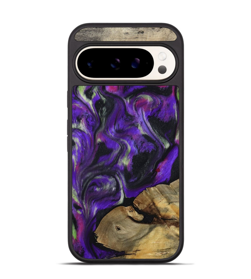 Pixel 9 Pro Wood Phone Case - Gustav (Purple, 792953)