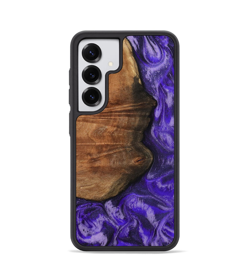 Galaxy S25 Wood Phone Case - Jeannie (Purple, 792956)
