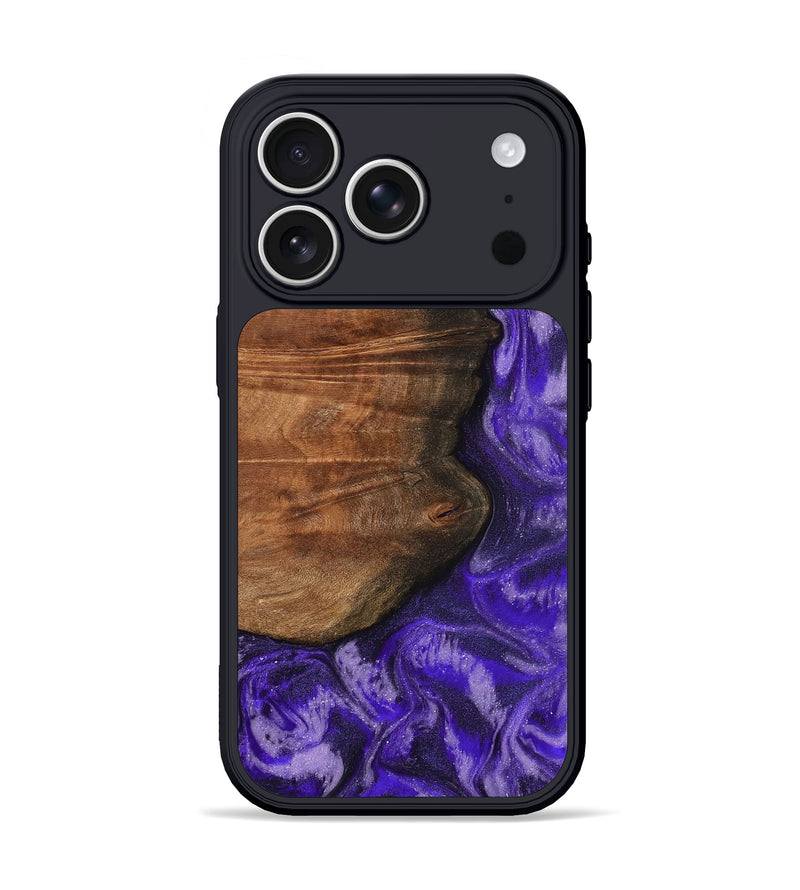iPhone 17 Pro Wood Phone Case - Jeannie (Purple, 792956)