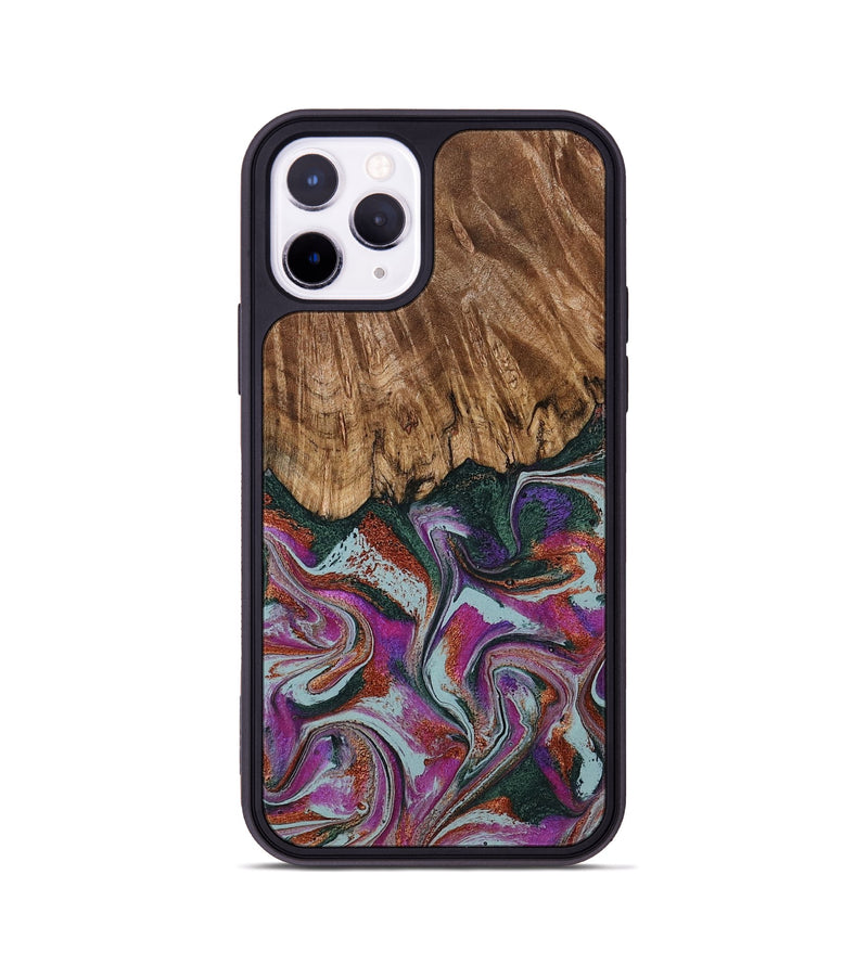 iPhone 11 Pro Wood Phone Case - Bentley (Green, 792966)