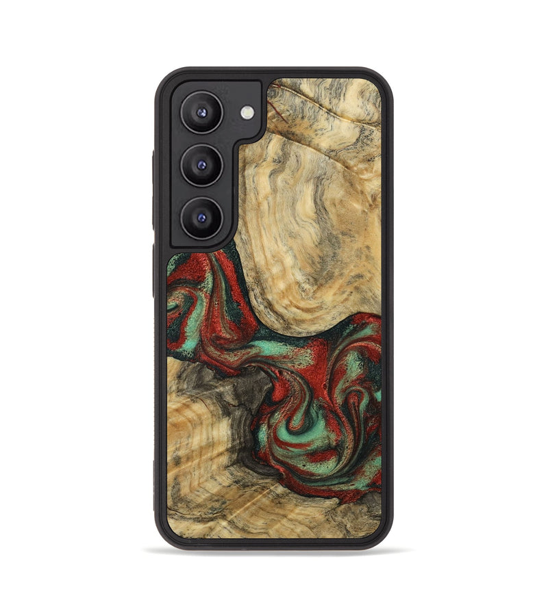 Galaxy S23 Wood Phone Case - Brandee (Green, 792969)